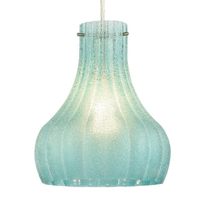 ELK Home - 30170/1 - One Light Mini Pendant - Coastal Scallop - Satin Nickel