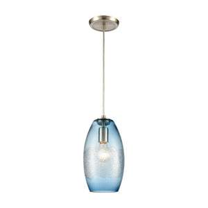 ELK Home - 30210/1 - One Light Mini Pendant - Ebbtide - Satin Nickel