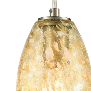 ELK Home - 30220/1 - One Light Mini Pendant - Golden Pasture - Satin Nickel