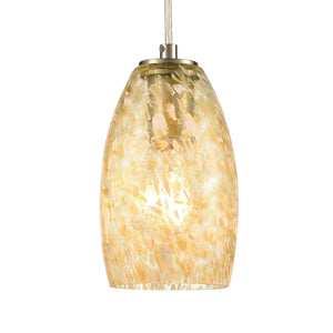 ELK Home - 30220/1 - One Light Mini Pendant - Golden Pasture - Satin Nickel