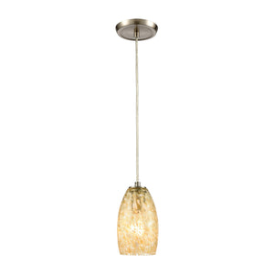 ELK Home - 30220/1 - One Light Mini Pendant - Golden Pasture - Satin Nickel