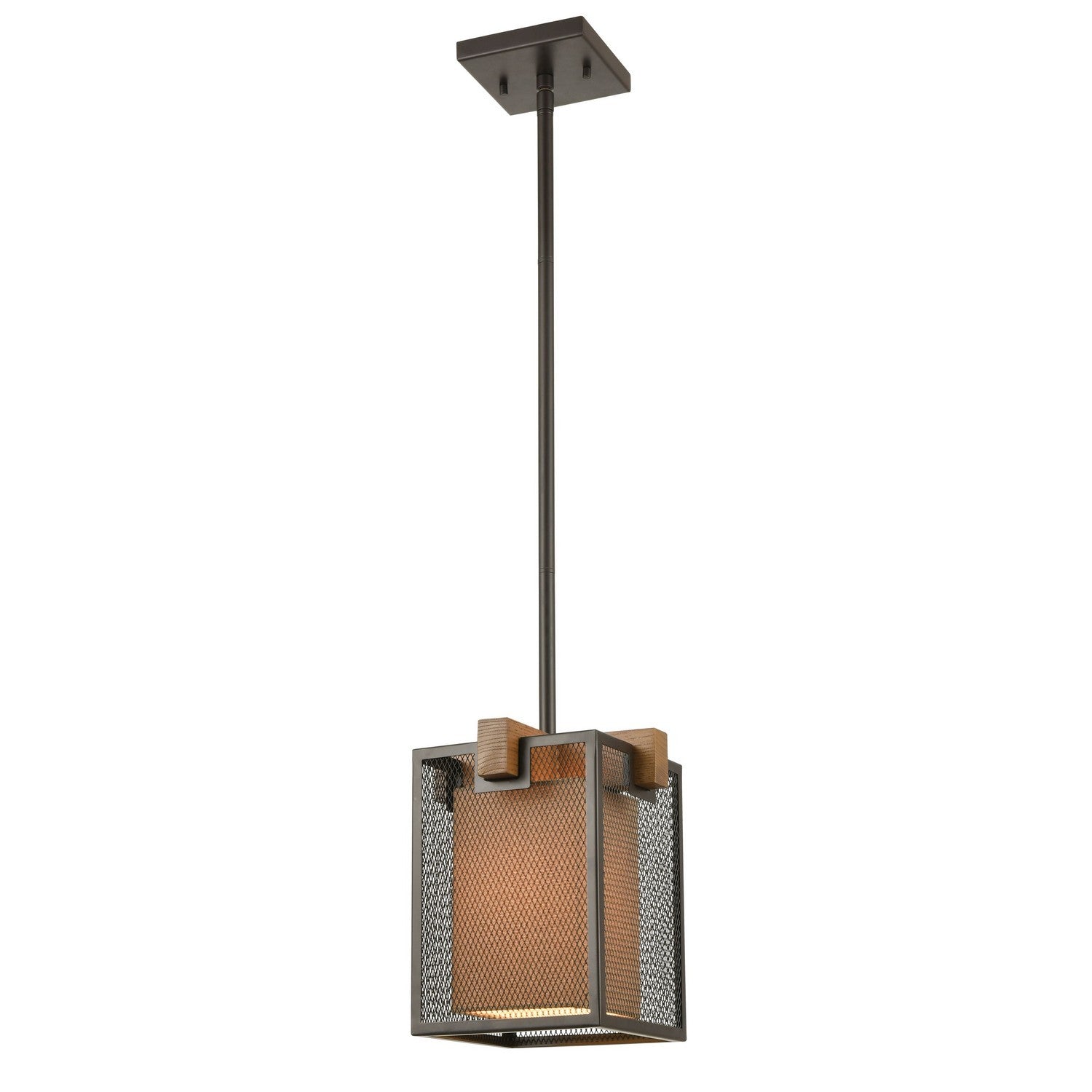 ELK Home - 33344/1 - One Light Mini Pendant - Crossbeam - Oil Rubbed Bronze