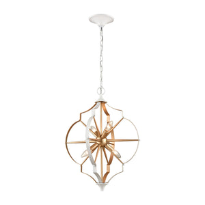 ELK Home - 33395/4 - Four Light Chandelier - Laguna Beach - Gold