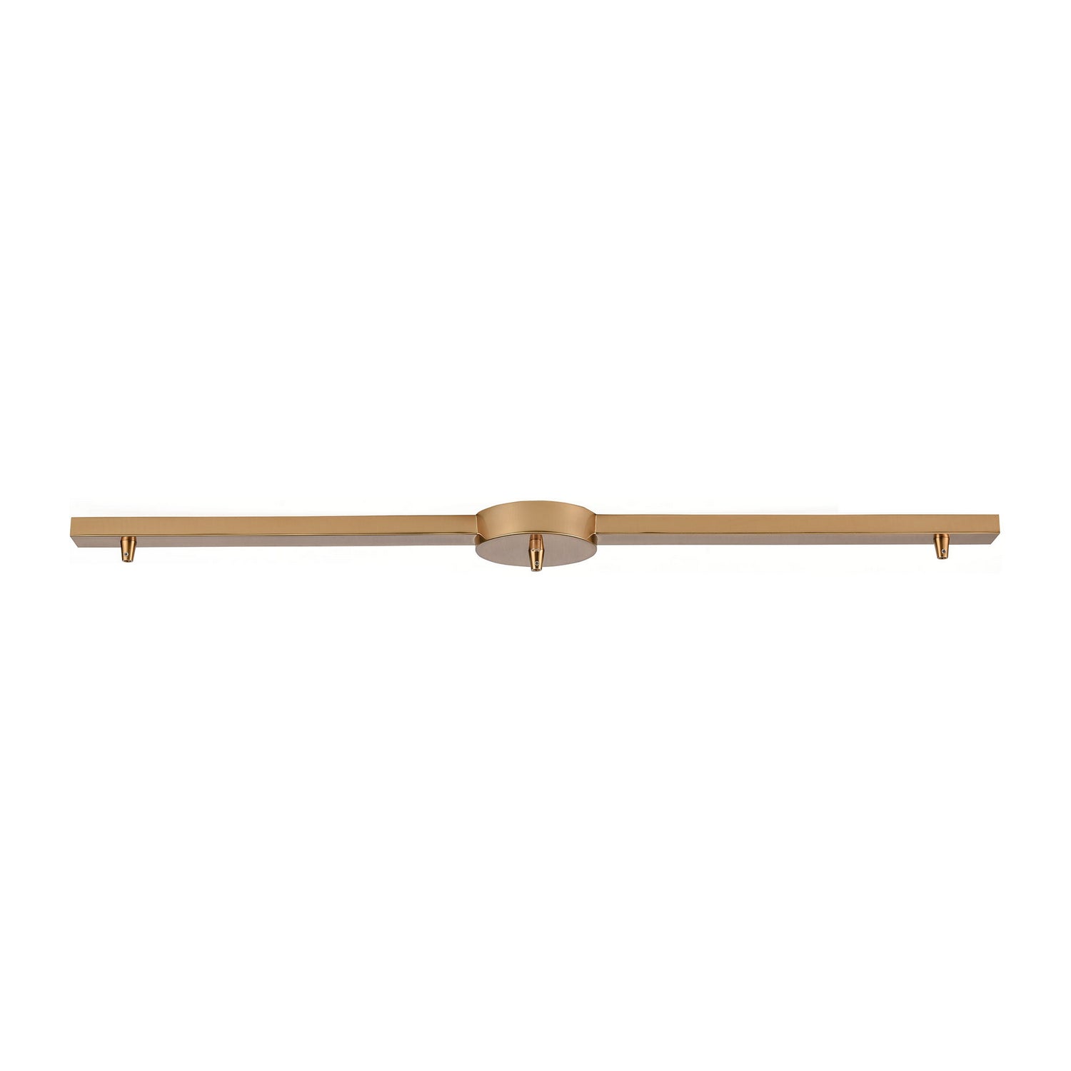 ELK Home - 3L-SB - Three Hole Linear Bar for Pendants - Pendant Options - Satin Brass