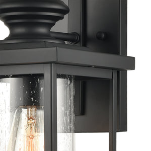 ELK Home - 45450/1 - One Light Outdoor Wall Sconce - Minersville - Matte Black