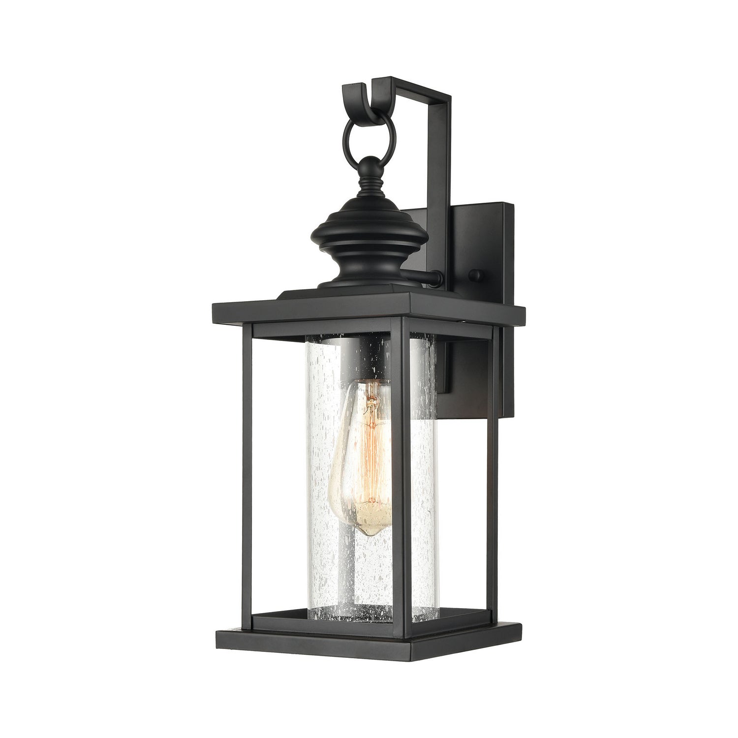 ELK Home - 45450/1 - One Light Outdoor Wall Sconce - Minersville - Matte Black