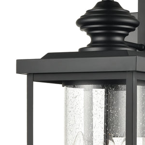 ELK Home - 45452/3 - Three Light Outdoor Wall Sconce - Minersville - Matte Black