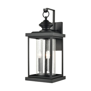 ELK Home - 45452/3 - Three Light Outdoor Wall Sconce - Minersville - Matte Black