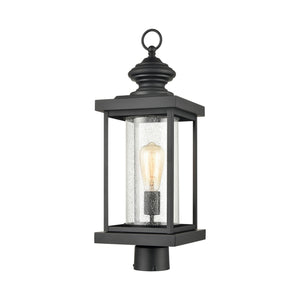 ELK Home - 45454/1 - One Light Outdoor Post Mount - Minersville - Matte Black