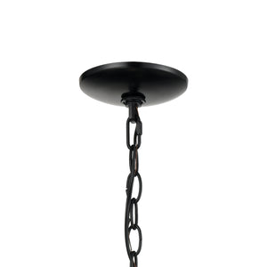 ELK Home - 45474/4 - Four Light Outdoor Pendant - Main Street - Black