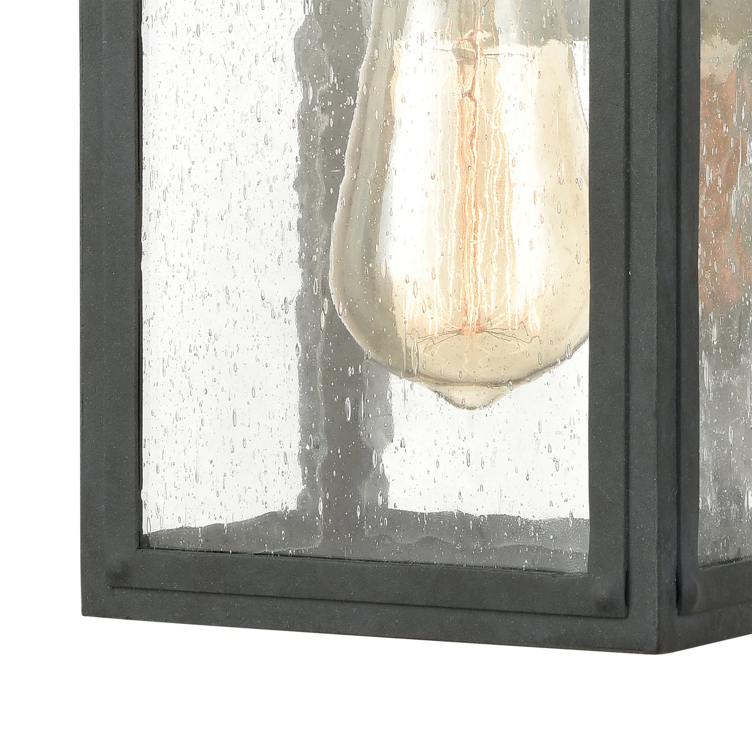 ELK Home - 45480/1 - One Light Outdoor Wall Sconce - Heritage Hills - Aged Zinc