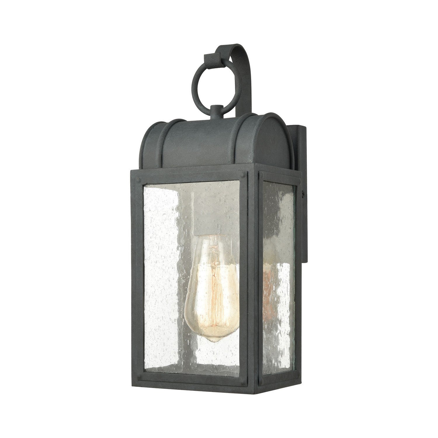 ELK Home - 45480/1 - One Light Outdoor Wall Sconce - Heritage Hills - Aged Zinc