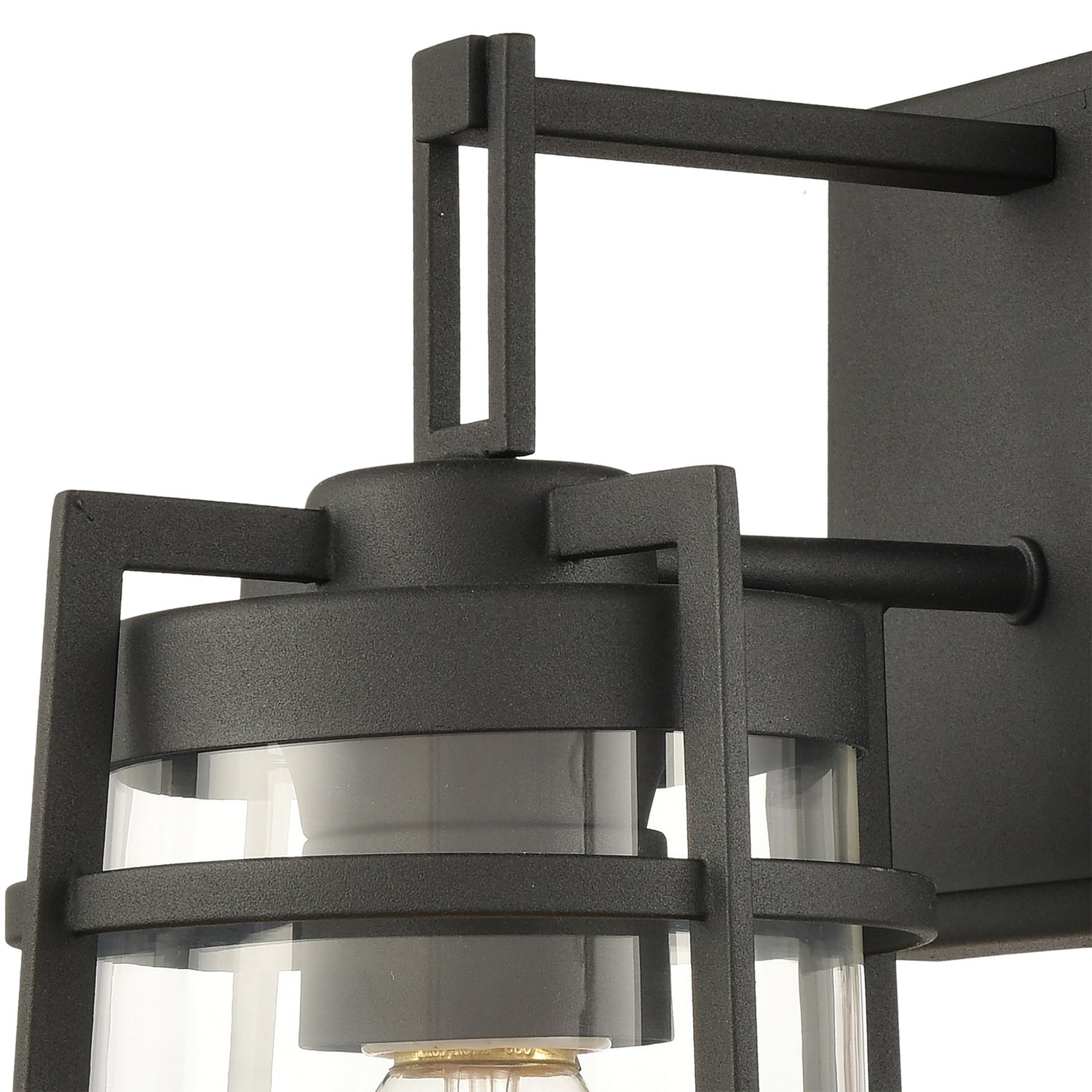 ELK Home - 45490/1 - One Light Outdoor Wall Sconce - Crofton - Charcoal