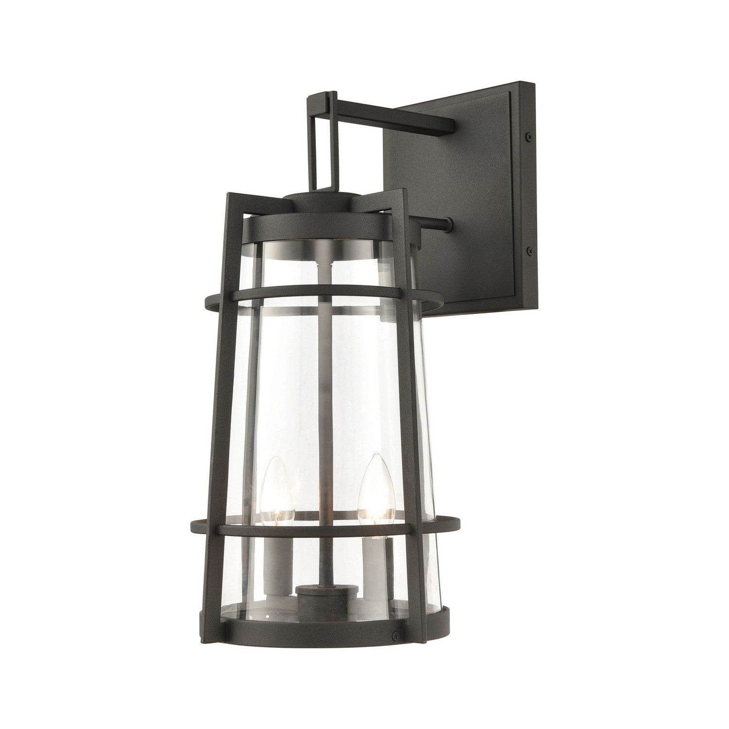 ELK Home - 45492/2 - Two Light Wall Sconce - Crofton - Charcoal