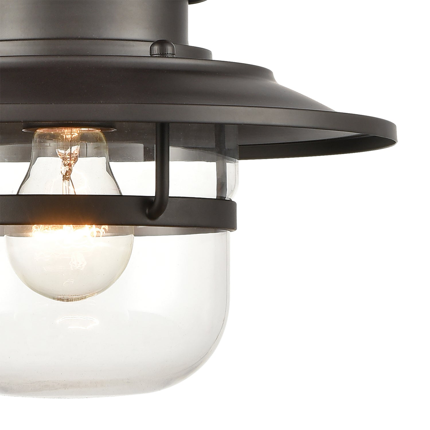 ELK Home - 46072/1 - One Light Outdoor Pendant - Renninger - Oil Rubbed Bronze