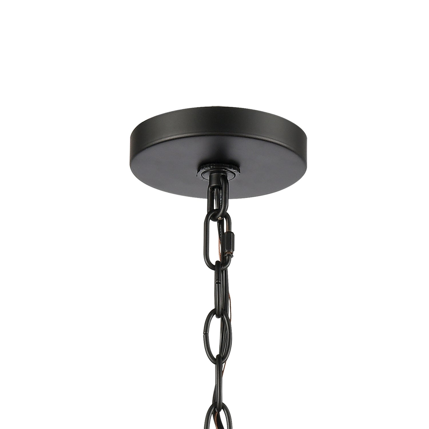 ELK Home - 46345/5 - Five Light Chandelier - Glendon - Matte Black