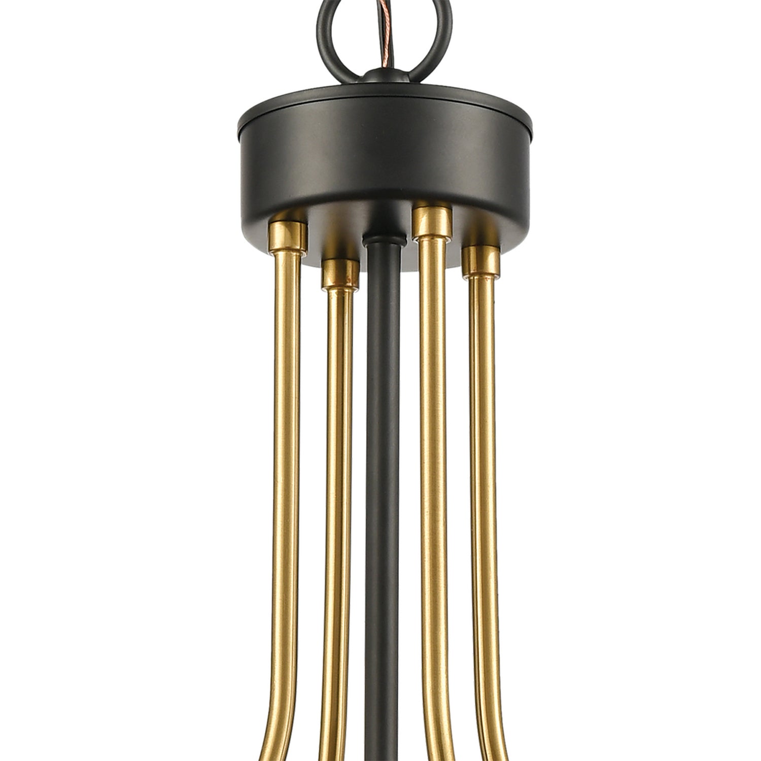 ELK Home - 46414/1 - One Light Pendant - Vispon - Matte Black