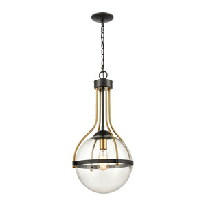 ELK Home - 46414/1 - One Light Pendant - Vispon - Matte Black