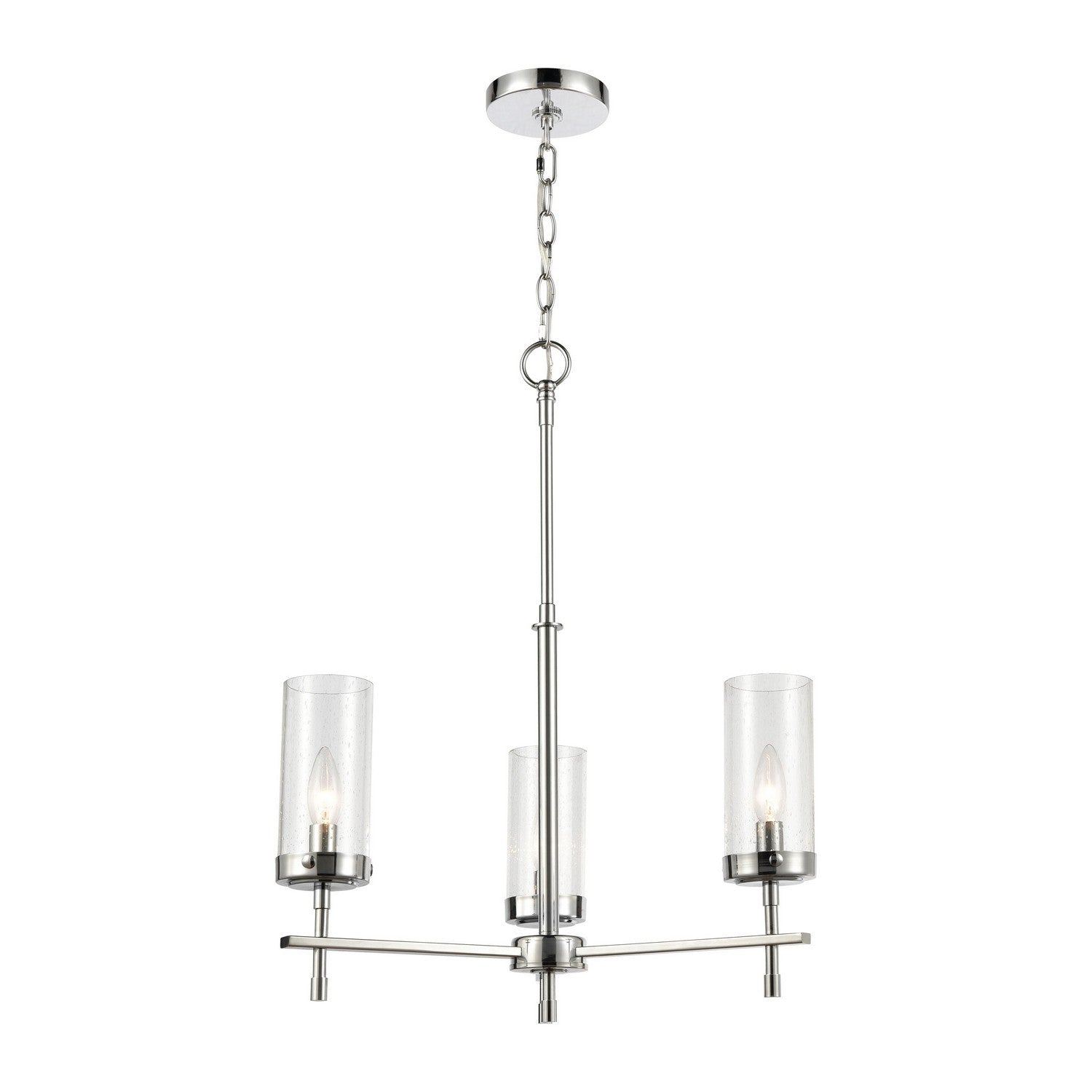 ELK Home - 47305/3 - Three Light Chandelier - Melinda - Polished Chrome