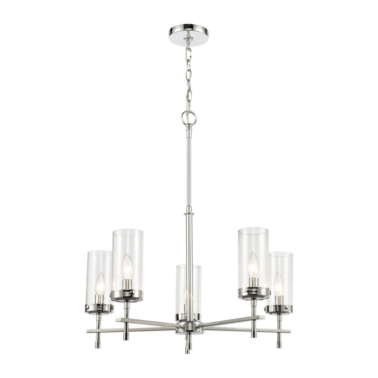 ELK Home - 47306/5 - Five Light Chandelier - Melinda - Polished Chrome