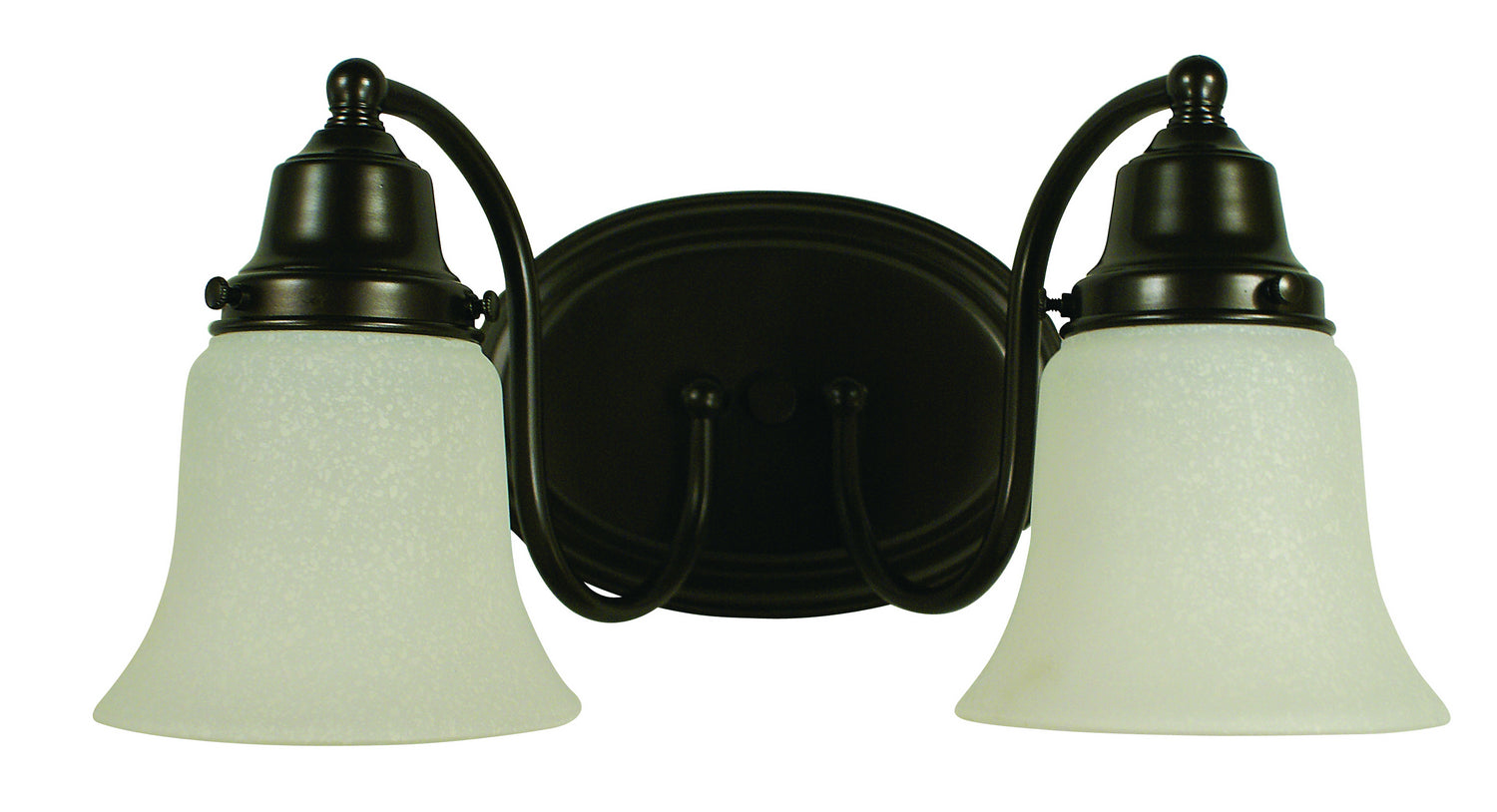 Framburg - 8412 MB - Two Light Wall Sconce - Magnolia - Mahogany Bronze