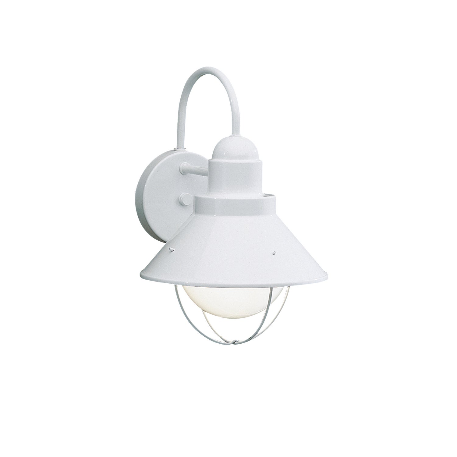 Kichler - 9022WH - One Light Outdoor Wall Mount - Seaside - White