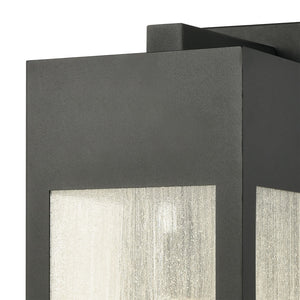 ELK Home - 57302/1 - One Light Outdoor Wall Sconce - Angus - Charcoal