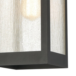 ELK Home - 57303/1 - One Light Outdoor Pendant - Angus - Charcoal