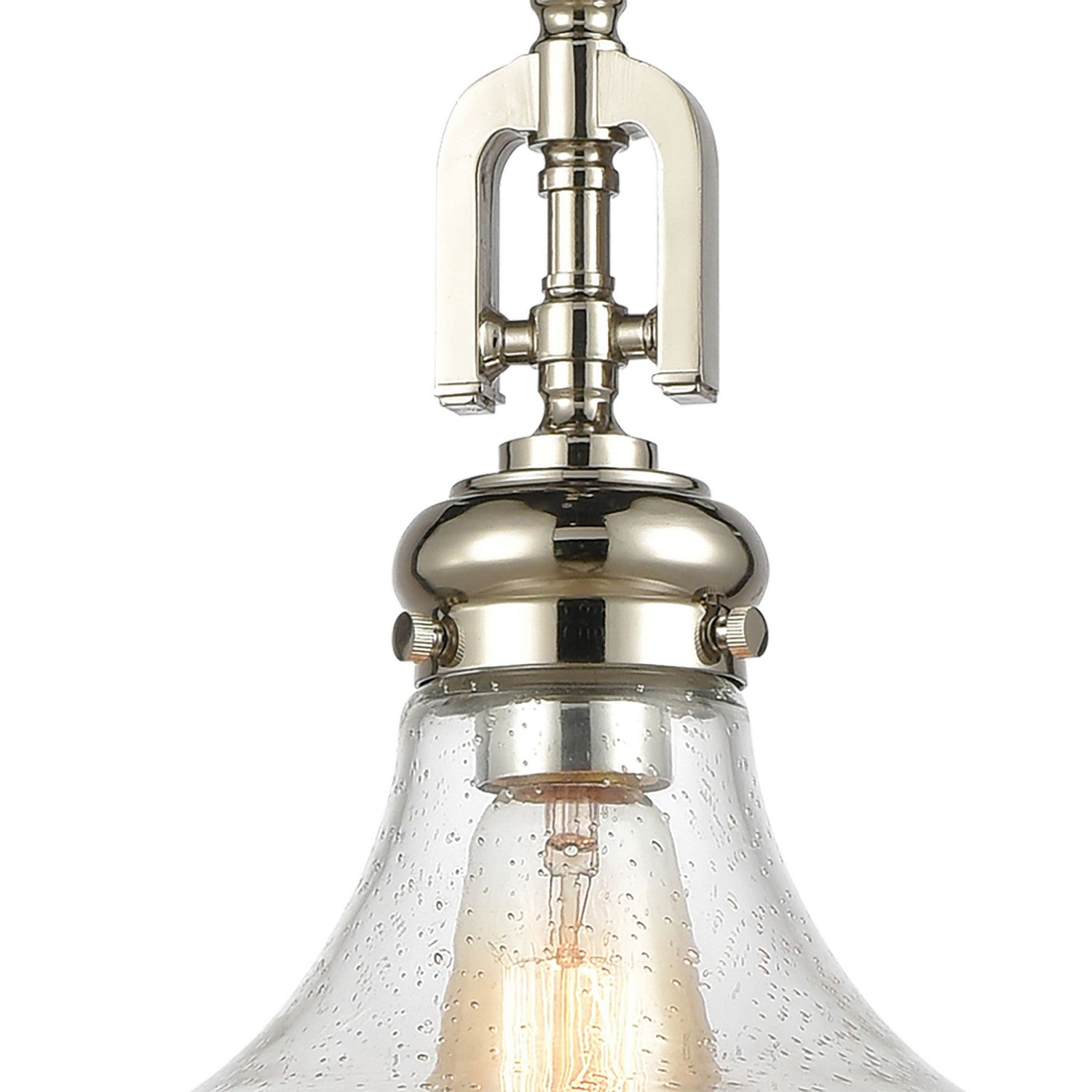 ELK Home - 57381/1 - One Light Pendant - Rutherford - Polished Nickel