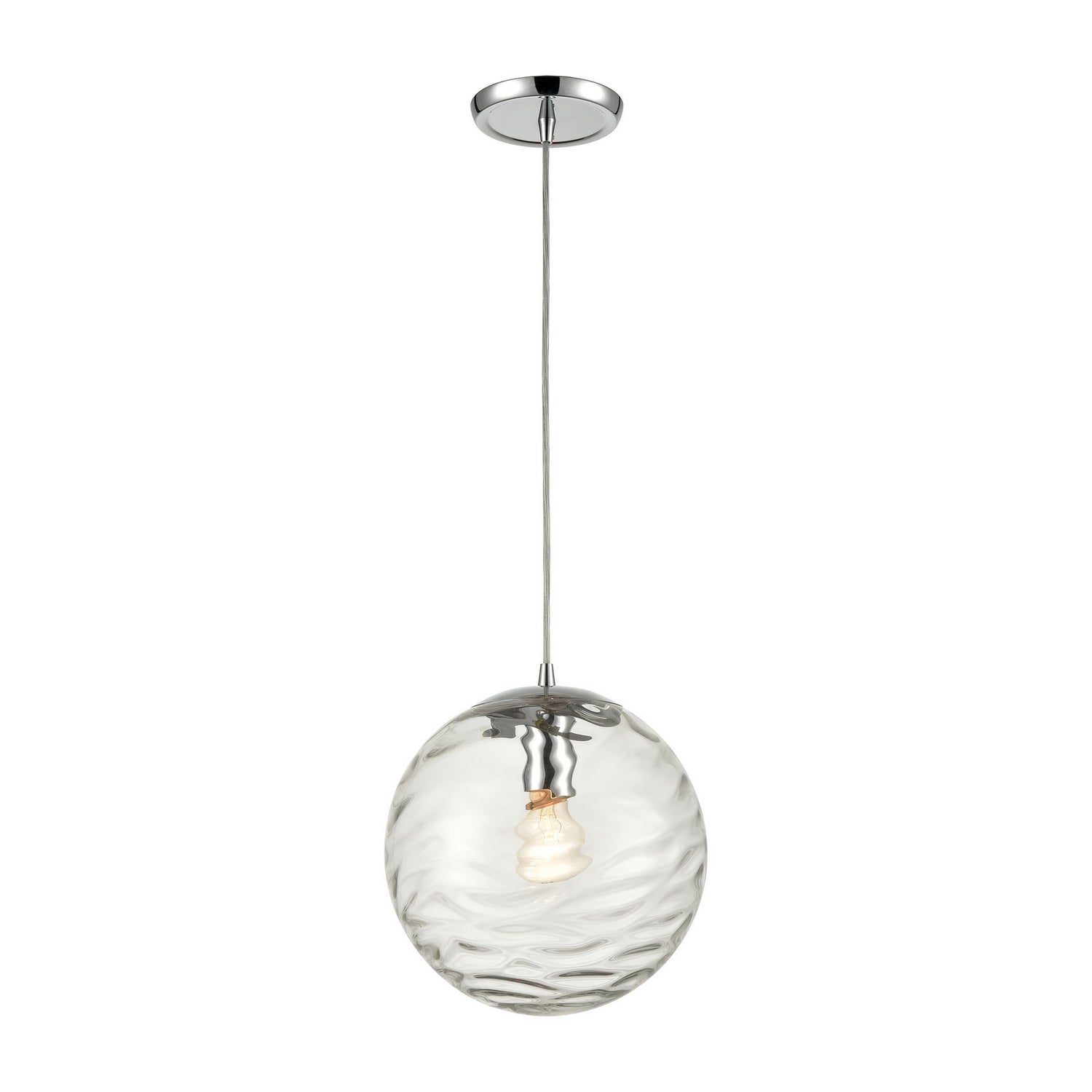 ELK Home - 60184/1 - One Light Mini Pendant - Water's Edge - Polished Chrome