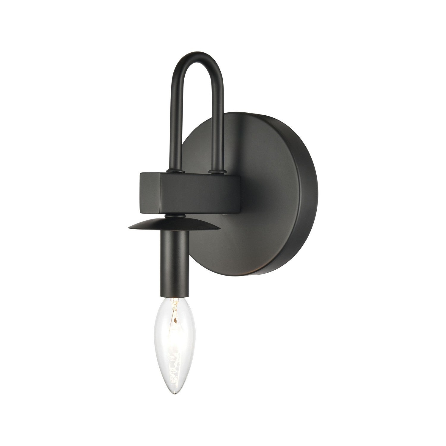 ELK Home - 75073/1 - One Light Wall Sconce - Williamson - Black