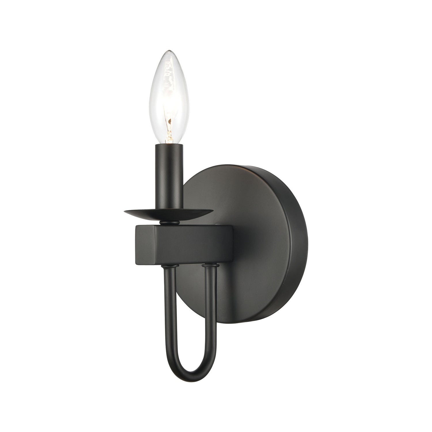 ELK Home - 75073/1 - One Light Wall Sconce - Williamson - Black