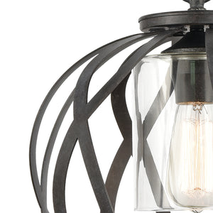 ELK Home - 75094/1 - One Light Pendant - Daisy - Midnight Bronze