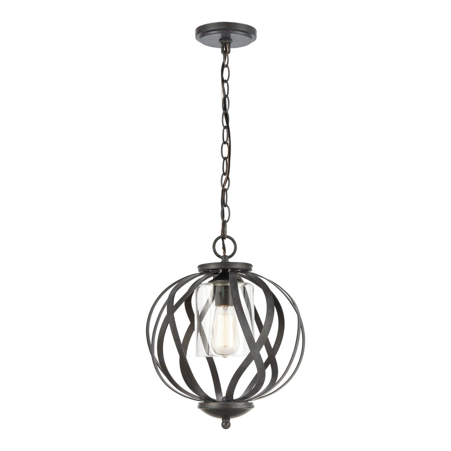 ELK Home - 75094/1 - One Light Pendant - Daisy - Midnight Bronze