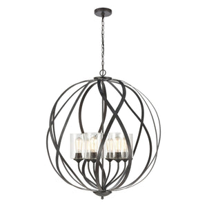 ELK Home - 75096/6 - Six Light Chandelier - Daisy - Midnight Bronze