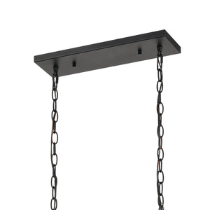 ELK Home - 81417/6 - Six Light Linear Chandelier - Barrow - Matte Black