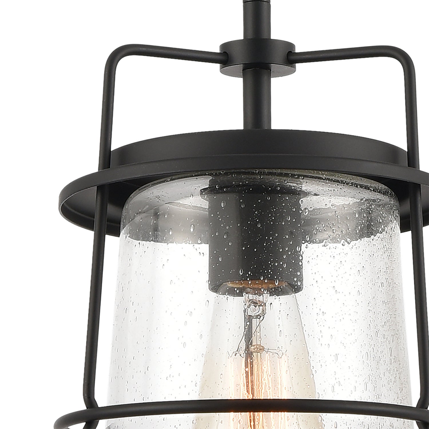 ELK Home - 89034/1 - One Light Mini Pendant - Kennington - Black