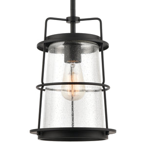 ELK Home - 89034/1 - One Light Mini Pendant - Kennington - Black