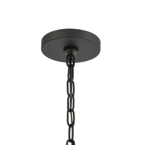 ELK Home - 89077/4 - Four Light Chandelier - Clausten - Black