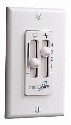 Minka Aire - WC116L - 4 Speed Wall Control - Rudolph - White