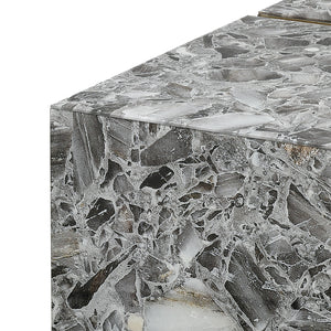 ELK Home - 1114-409 - Coffee Table - Crystalline - Gray Agate