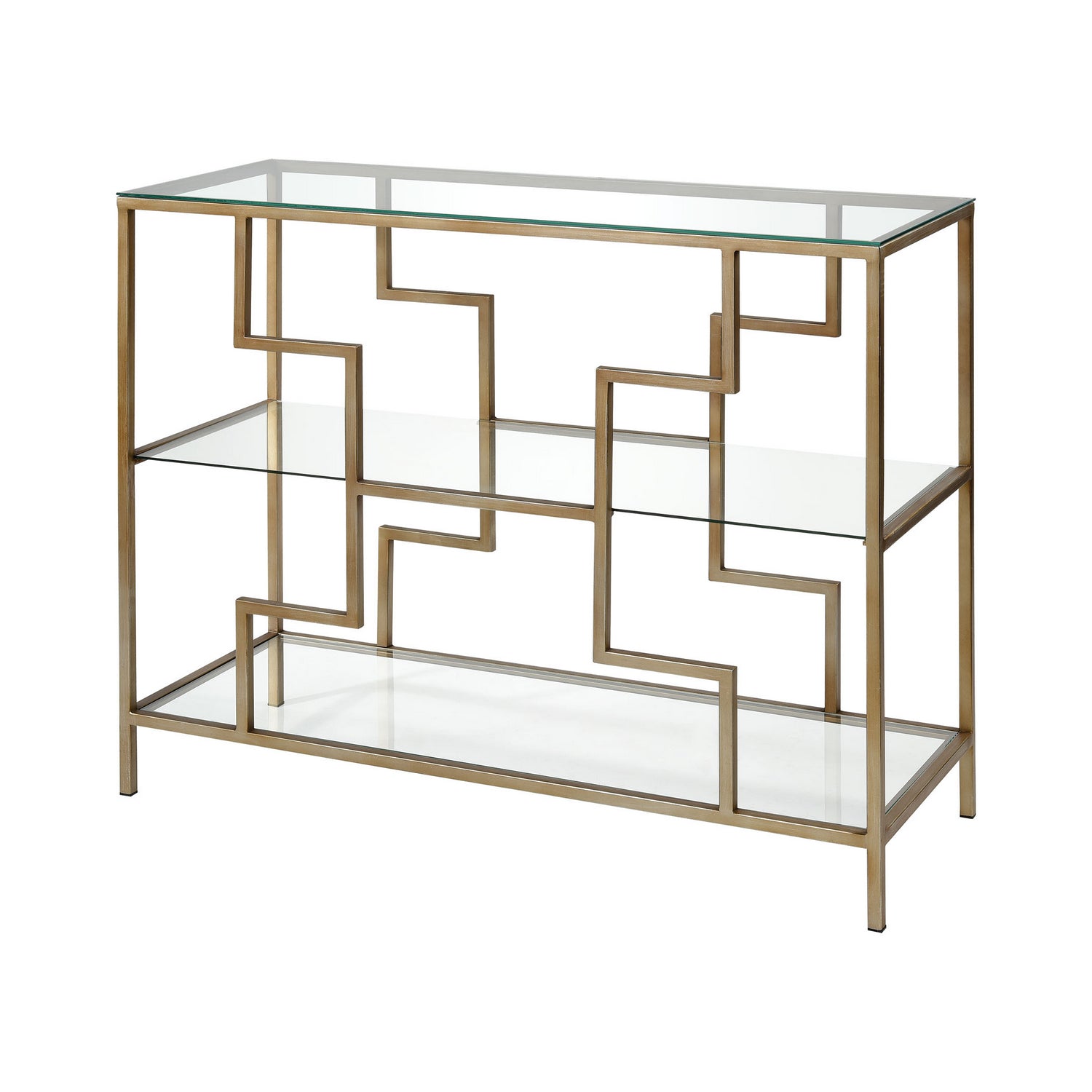 ELK Home - 3169-123 - Console Table - Louisville - Brushed Gold