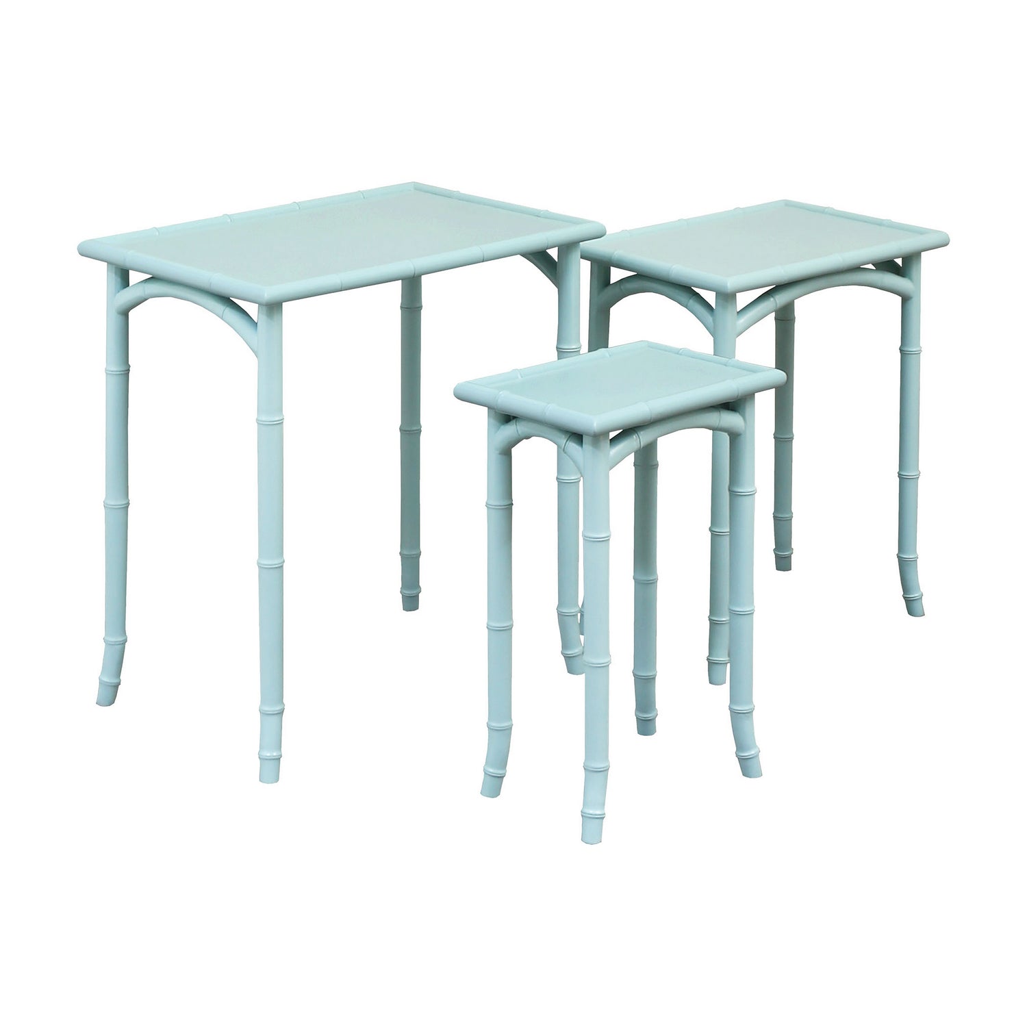 ELK Home - 7119517 - Accent Table - Set of 3 - Lifestyle - Aqua