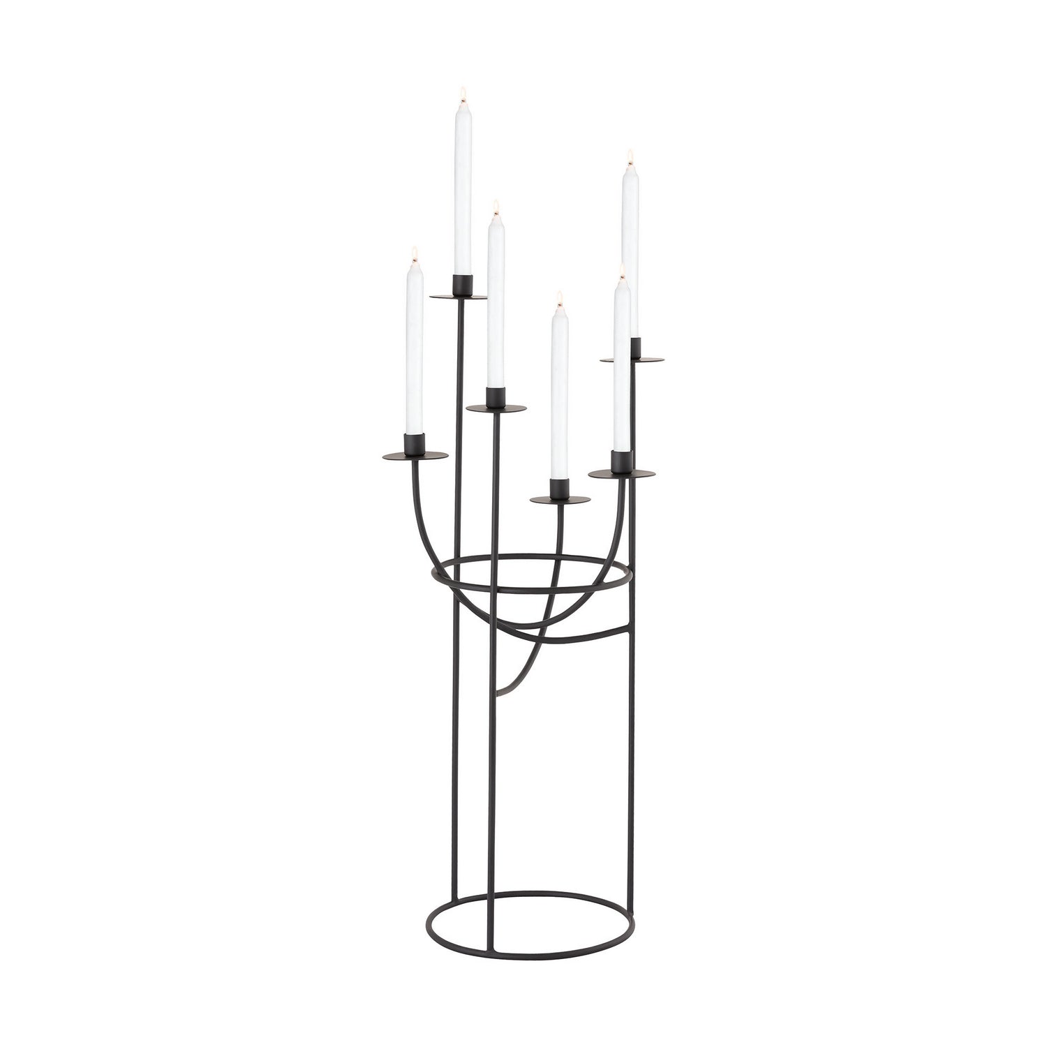 ELK Home - 8700-001 - Candle Holder - Friends - Matte Black