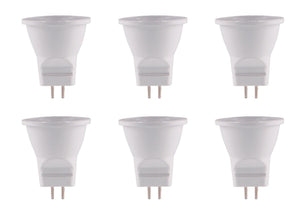 Elitco - MR11LED101-6PK - Light Bulb - White