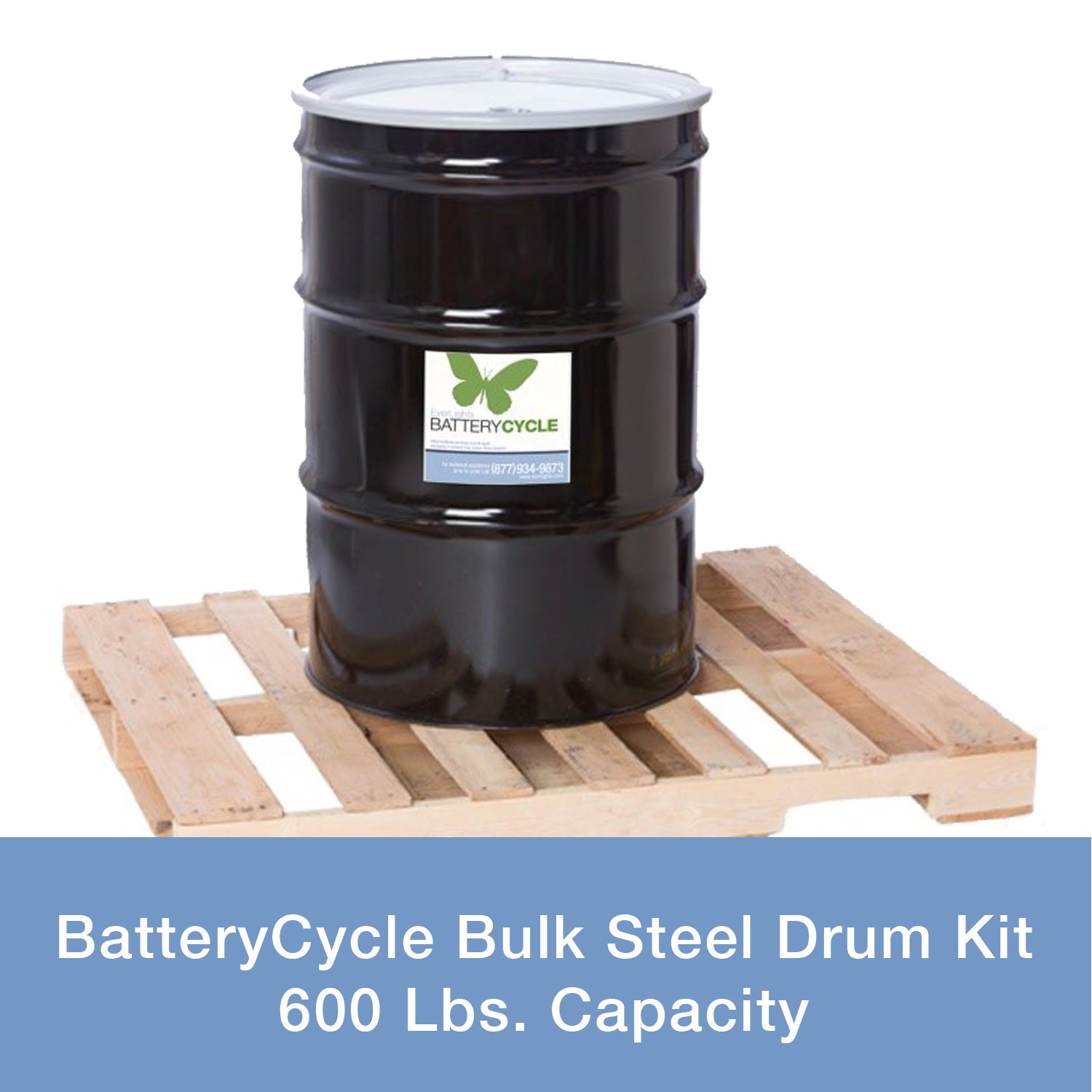 EverLights Recycling - 219894 - BULK RECYCLING BATTERY DRUM