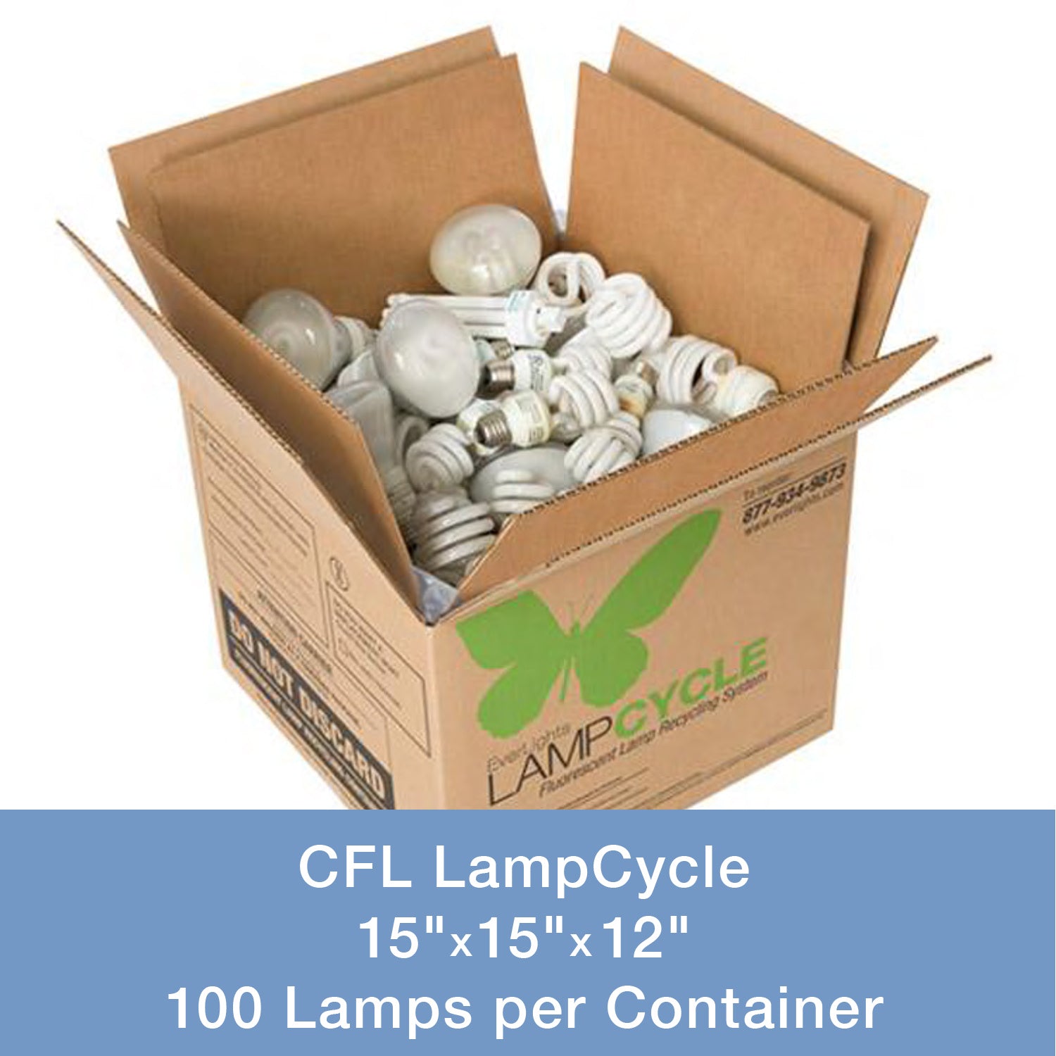 EverLights Recycling - 9000123 - LampCycle CFL Mail-In Kit