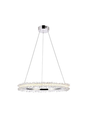 Elegant Lighting - 3506D26C - LED Pendant - Laurel - Chrome