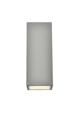 Elegant Lighting - LDOD4042S - Outdoor Wall Mount - Raine - Silver