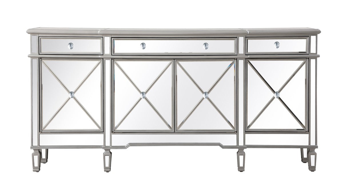 Elegant Lighting - MF6-2111SC - Credenza - Contempo - Silver